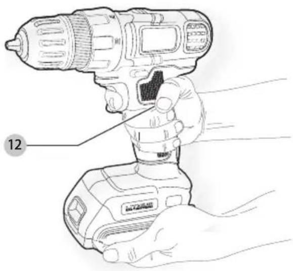 BLACK & DECKER LDX120C - Composantes - 1