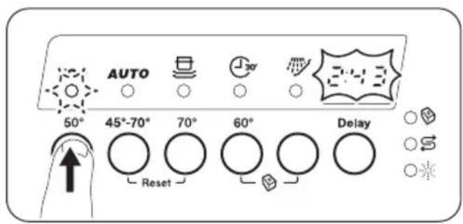 AUTO 50° 45°-70° 70° 60° Delay Reset