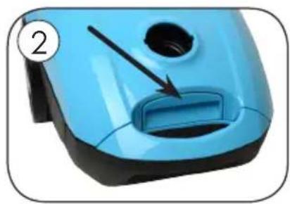 DOMO DO7277S - Remplacement du sac à poussières et nettoyage du filtre - 1