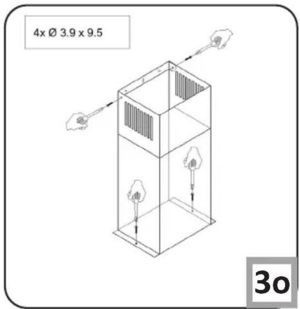 4x Ø 3.9 x 9.5 30