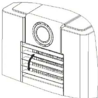 TROTEC PAC 4700 X - Réglez la grille d'aération - 1