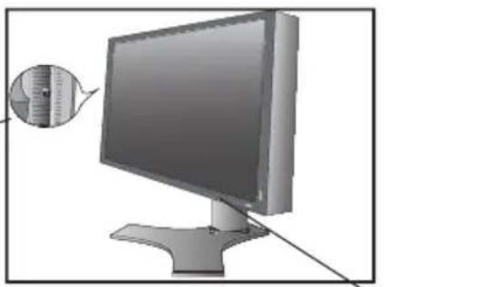 NEC MultiSync LCD2490WUXI - Suivez ces instructions pour fixer le moniteur ACL MultiSync à votre système : - 5