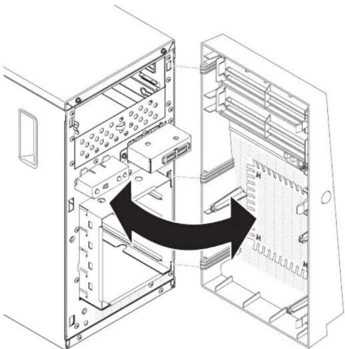 LENOVO eServer xSeries System x3100 M5 - Removingthebezel - 2