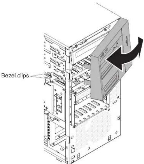 Bezel clips