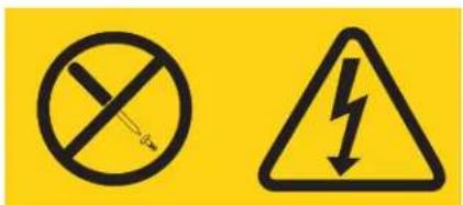 Two yellow traffic signs: a crossed-out no-smoking symbol and a triangular warning sign with a lightning bolt.