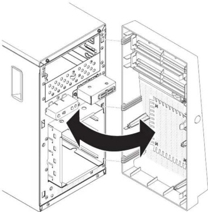 LENOVO eServer xSeries System x3100 M5 - Replacingthebezel - 1