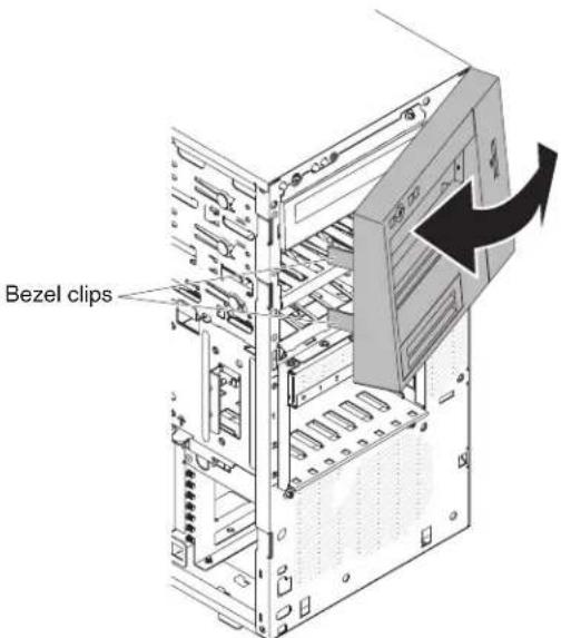 Bezel clips
