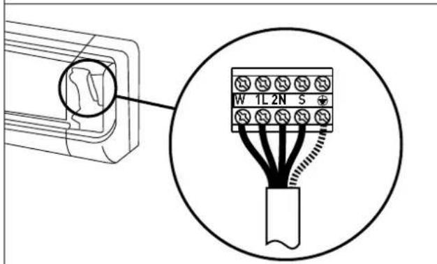 Hotpoint Ariston AERES 20 XD0-I - Collegamento unità interna - 1
