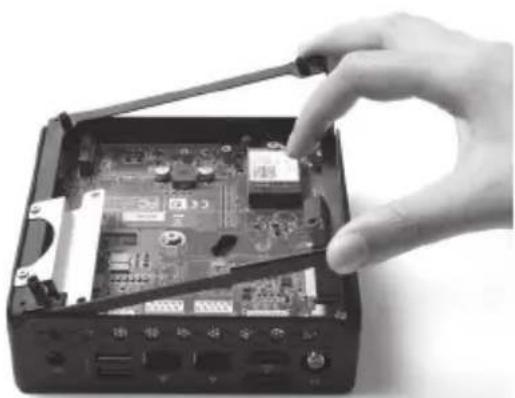 Zotac ZBOX CI521 nano - Installing an M.2 SSD - 2