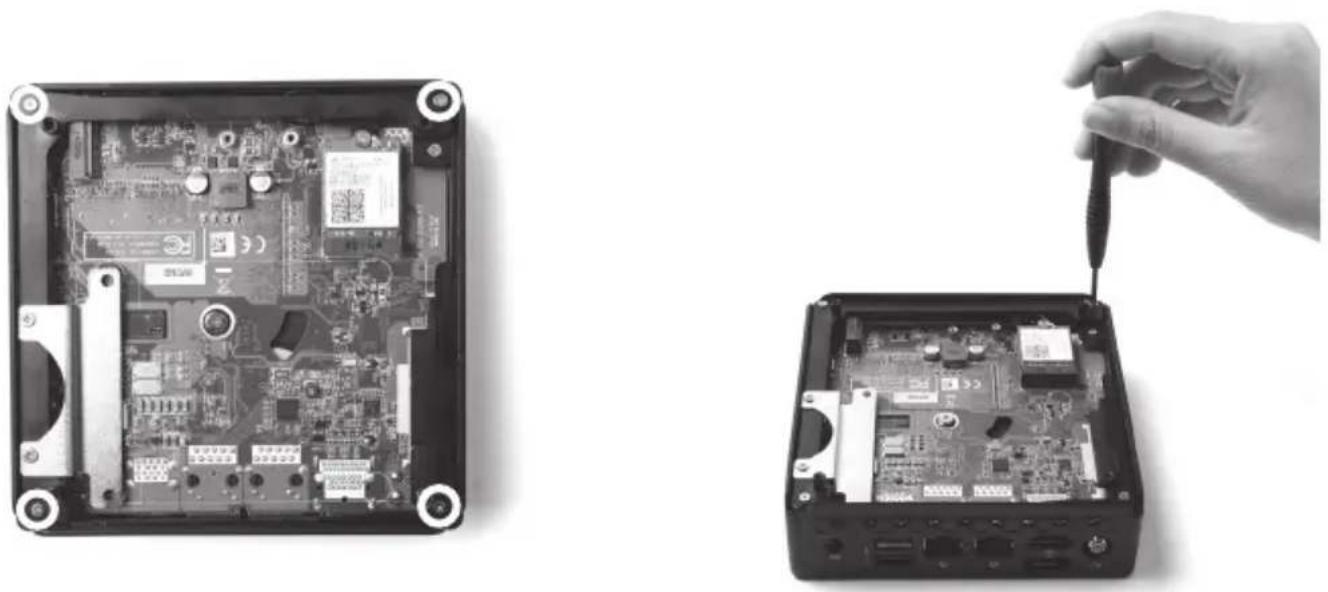 Zotac ZBOX CI521 nano - Installing an M.2 SSD - 1