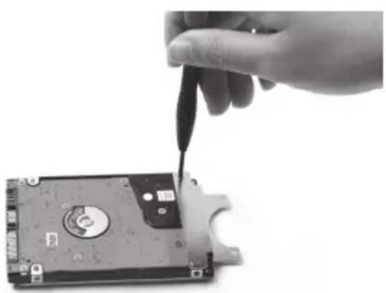 Zotac ZBOX CI521 nano - Installing a hard disk - 2