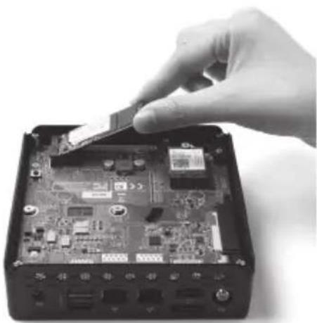 Zotac ZBOX CI521 nano - Installing an M.2 SSD - 3
