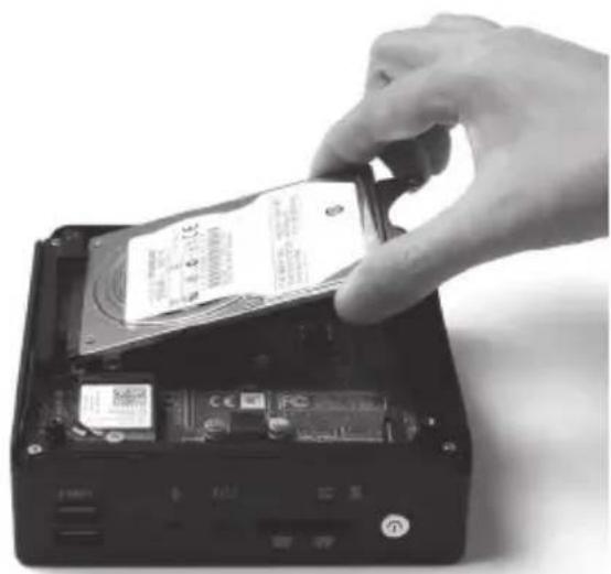 Zotac ZBOX CI521 nano - Installing a hard disk - 4