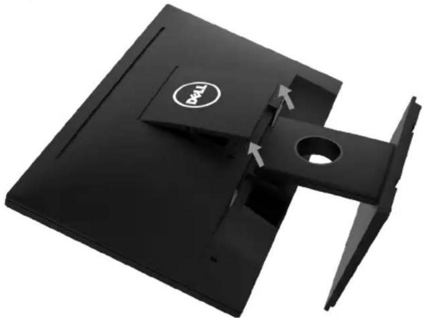 DELL E Series E2016 - Enlever la base du moniteur - 2