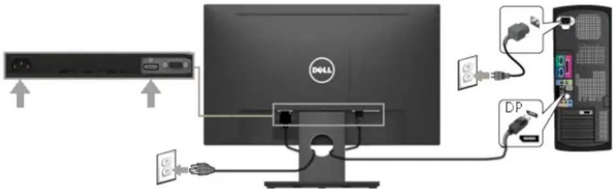 DELL E Series E2016 - Connector votre moniteur - 3