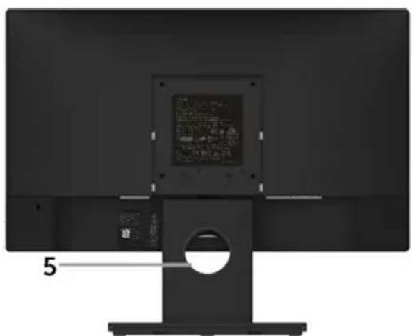 DELL E Series E2016 - Identification des pièces et des contrôles - 3