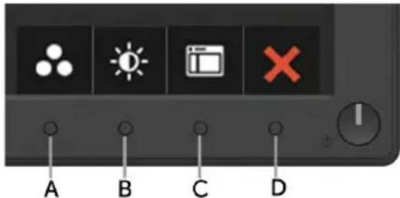 A B C D