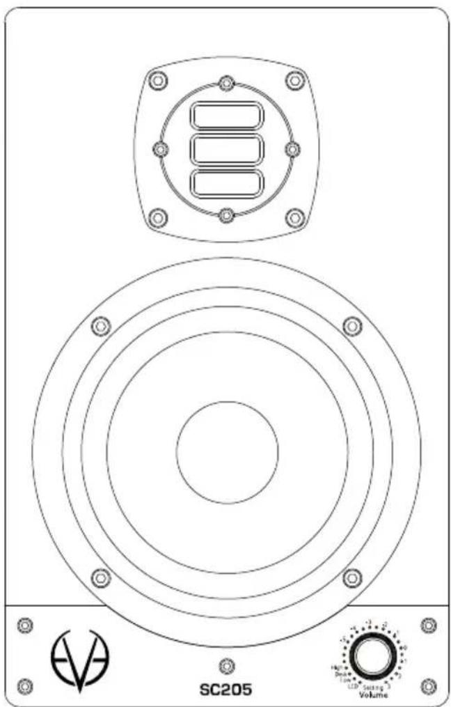 SC205 High Low 1.0kV LED Setting Volume