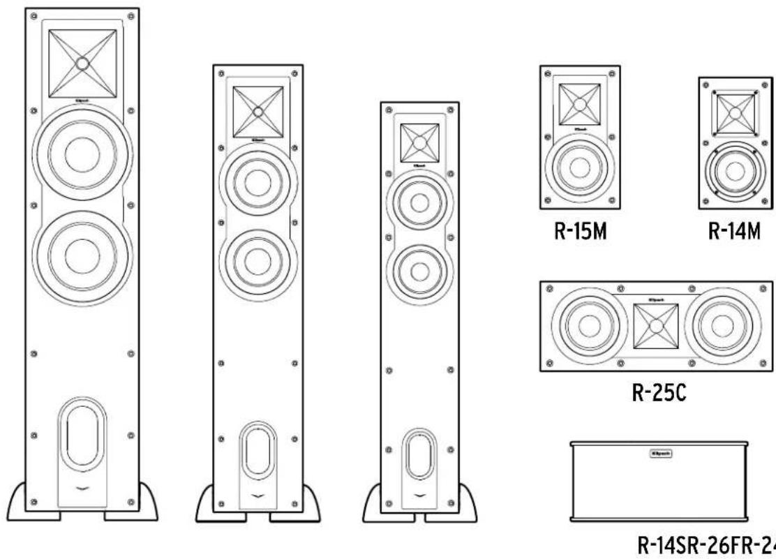 KLIPSCH Reference R-26F - CAIXAS ACÚSTICAS REFERENCE - 1