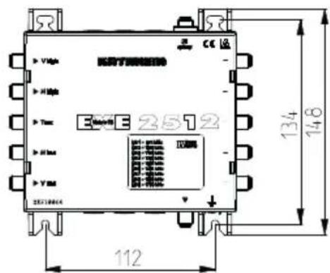 VHpx H1px Tunc H1box Vbox 2512 134 148 112