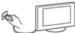 SONY Bravia KDL-W50A11E - Cuando no se utilice - 1