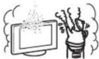 SONY Bravia KDL-W50A11E - Water and moisture - 1