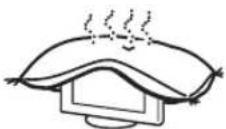 SONY Bravia KDL-W50A11E - Ventilación - 1