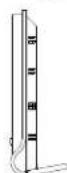 TFA Xeno - To wall mount: - 1