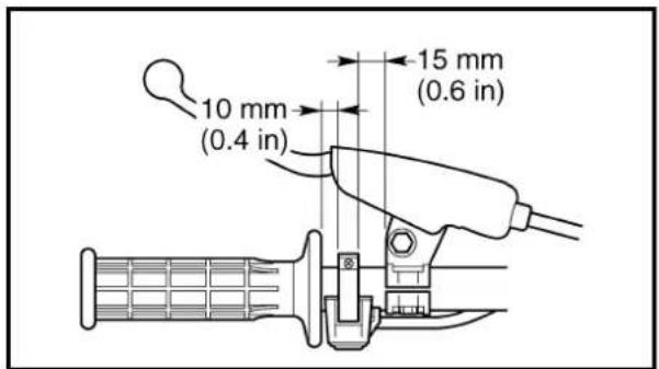 10 mm (0.4 in) 15 mm (0.6 in)