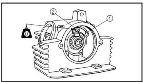 YAMAHA TT-R125LW (2002) - Montieren: - 1