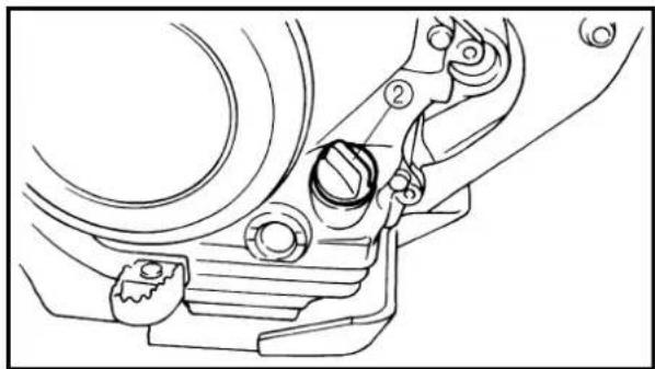 YAMAHA TT-R125LW (2002) - ENGINE OIL REPLACEMENT - 1