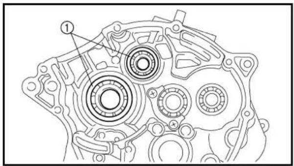 Technical diagram of an automotive gear assembly with labeled components and numbered callouts
