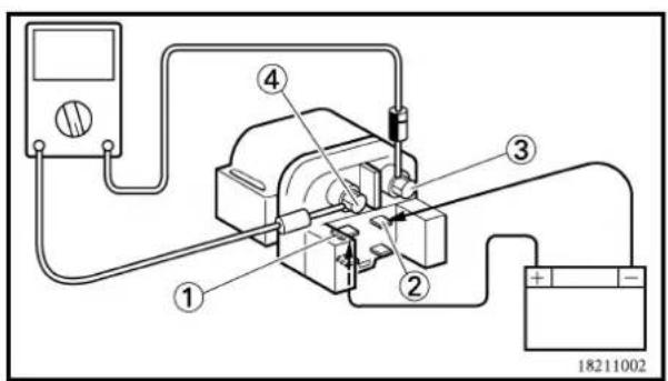 YAMAHA TT-R125E (2004) - ELECTRIC STARTING SYSTEM (TT-R125E/TT-R125LWE) - 2