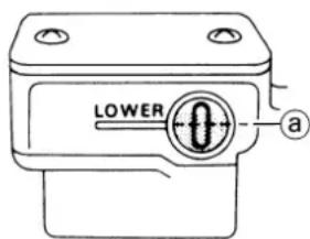 LOWER a