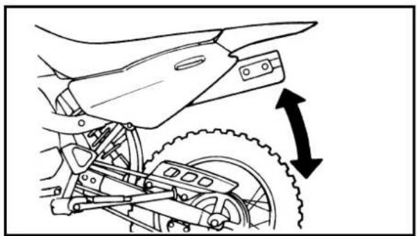 YAMAHA TT-R125E (2004) - WARNING - 1