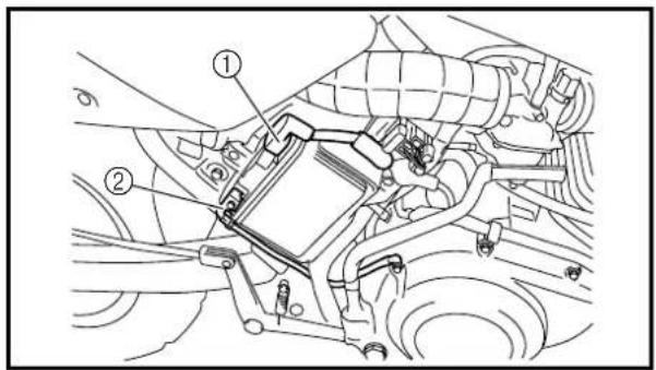 YAMAHA TT-R125E (2004) - Lademethode für ein Ladegerät mit konstanter Spannung - 2