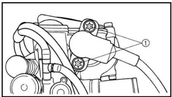 YAMAHA WR250F (2001) - CARBURETOR DISASSEMBLY - 3