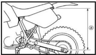 YAMAHA WR250F (2002) - Réglage de la suspension arrière - 1