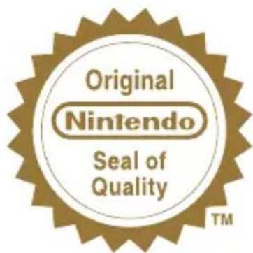 Original Nintendo Seal of Quality TM