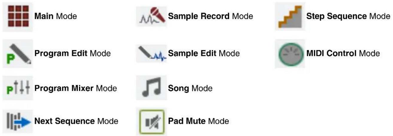 AKAI MPC Element - Mode Tab Section - 2