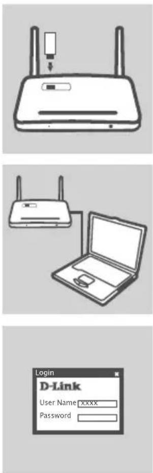 Login D-Link User Name XXXX Password