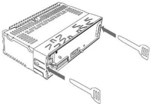 PHILIPS CarStudio CE235BT - In het dashboard plaatsen - 2