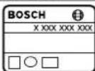 BOSCH GAL 3680 CV Professional - 기호 의미 - 1