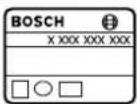 BOSCH GAL 3680 CV Professional - Sümbol Tähendus - 1