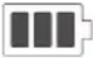 MAKITA DTD134ZJ - Indicação de bateria descarregada (Fig. 7) - 1