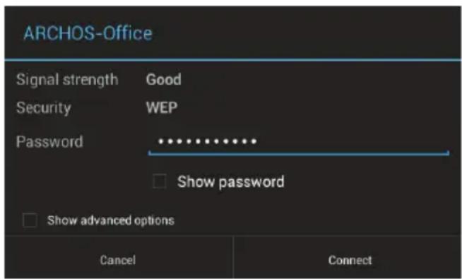 ARCHOS Neon 90 - Conexión WiFi - 3
