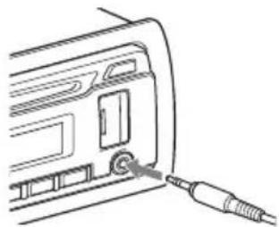 SONY MEX-N6001BD - Collegamento di un altro dispositivo audio portatile - 1