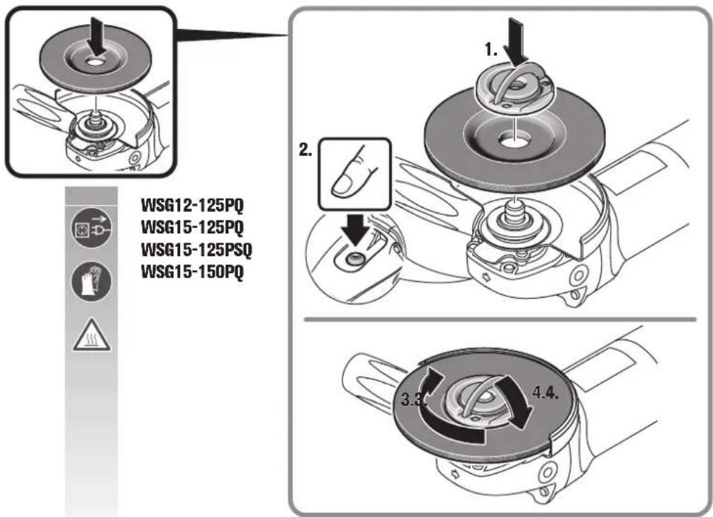 WSG12-125PQ WSG15-125PQ WSG15-125PSQ WSG15-150PQ