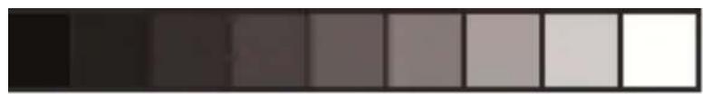 Gradient color bar transitioning from black to white (no text or symbols)