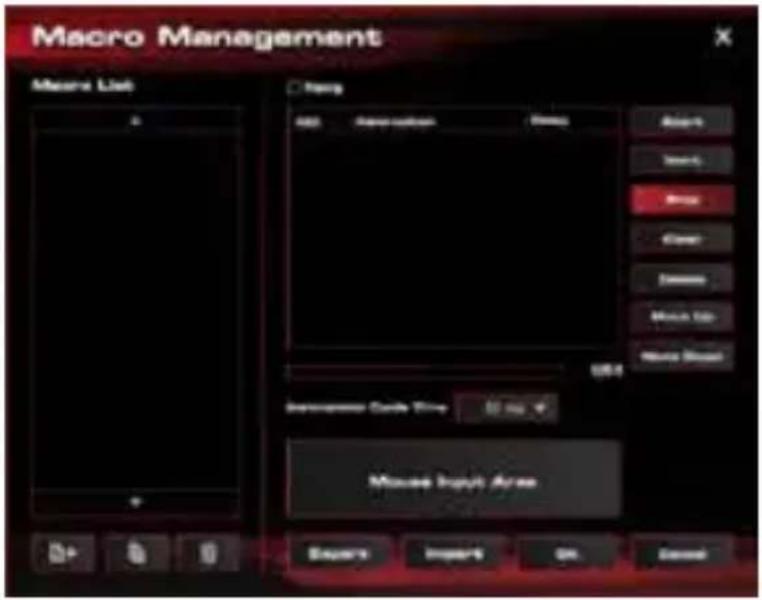 ASUS GX860 - Administración de macros - 1